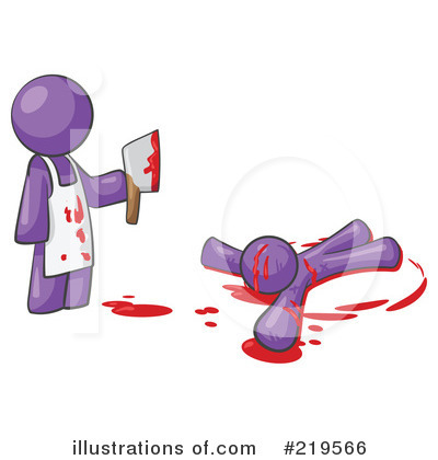Royalty-Free (RF) Murder Clipart Illustration by Leo Blanchette - Stock Sample #219566