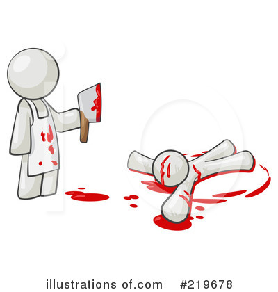 Royalty-Free (RF) Murder Clipart Illustration by Leo Blanchette - Stock Sample #219678