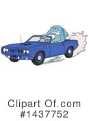 Muscle Car Clipart #1437752 by LaffToon