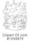 Mushroom Clipart #1049874 by BNP Design Studio