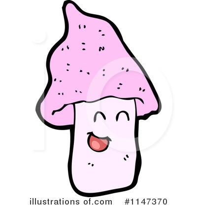 Royalty-Free (RF) Mushroom Clipart Illustration by lineartestpilot - Stock Sample #1147370