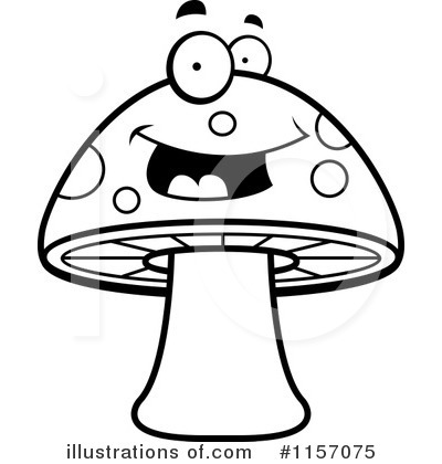 Royalty-Free (RF) Mushroom Clipart Illustration by Cory Thoman - Stock Sample #1157075