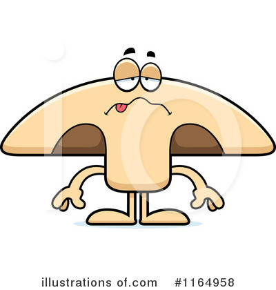 Royalty-Free (RF) Mushroom Clipart Illustration by Cory Thoman - Stock Sample #1164958