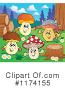 Mushroom Clipart #1174155 by visekart