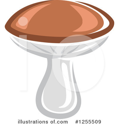 Royalty-Free (RF) Mushroom Clipart Illustration by Vector Tradition SM - Stock Sample #1255509