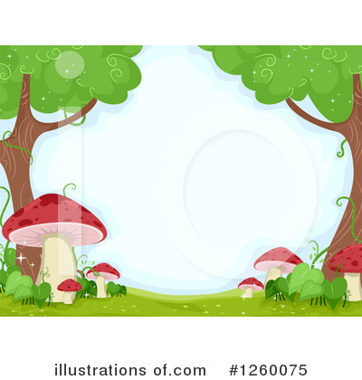 Royalty-Free (RF) Mushroom Clipart Illustration by BNP Design Studio - Stock Sample #1260075