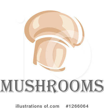 Royalty-Free (RF) Mushroom Clipart Illustration by Vector Tradition SM - Stock Sample #1266064