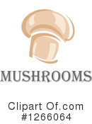 Mushroom Clipart #1266064 by Vector Tradition SM