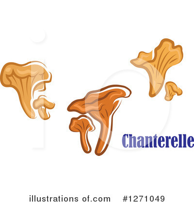 Royalty-Free (RF) Mushroom Clipart Illustration by Vector Tradition SM - Stock Sample #1271049