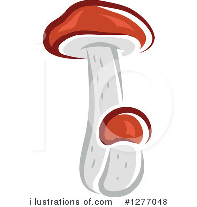 Royalty-Free (RF) Mushroom Clipart Illustration by Vector Tradition SM - Stock Sample #1277048