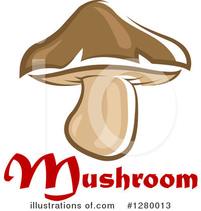 Royalty-Free (RF) Mushroom Clipart Illustration by Vector Tradition SM - Stock Sample #1280013