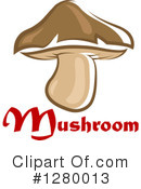 Mushroom Clipart #1280013 by Vector Tradition SM