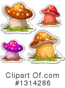 Mushroom Clipart #1314286 by merlinul