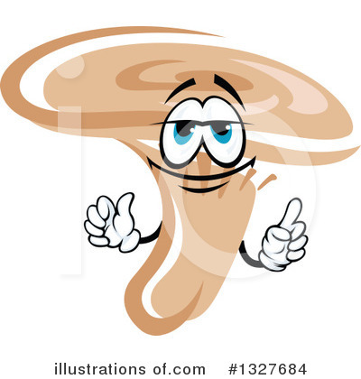 Royalty-Free (RF) Mushroom Clipart Illustration by Vector Tradition SM - Stock Sample #1327684