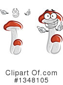 Mushroom Clipart #1348105 by Vector Tradition SM
