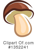 Mushroom Clipart #1352241 by Vector Tradition SM