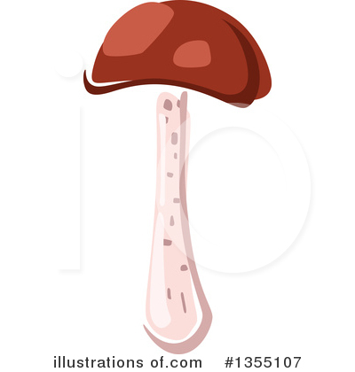 Royalty-Free (RF) Mushroom Clipart Illustration by Vector Tradition SM - Stock Sample #1355107