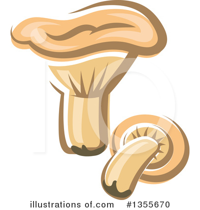 Royalty-Free (RF) Mushroom Clipart Illustration by Vector Tradition SM - Stock Sample #1355670