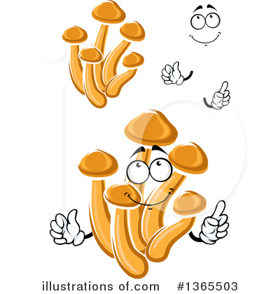 Royalty-Free (RF) Mushroom Clipart Illustration by Vector Tradition SM - Stock Sample #1365503
