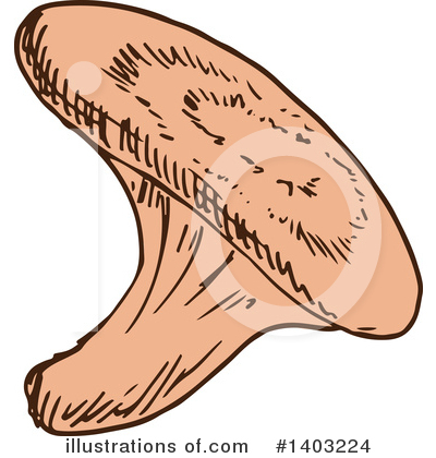 Royalty-Free (RF) Mushroom Clipart Illustration by Vector Tradition SM - Stock Sample #1403224