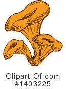 Mushroom Clipart #1403225 by Vector Tradition SM