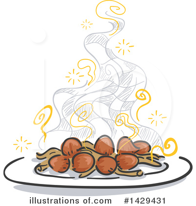 Royalty-Free (RF) Mushroom Clipart Illustration by BNP Design Studio - Stock Sample #1429431