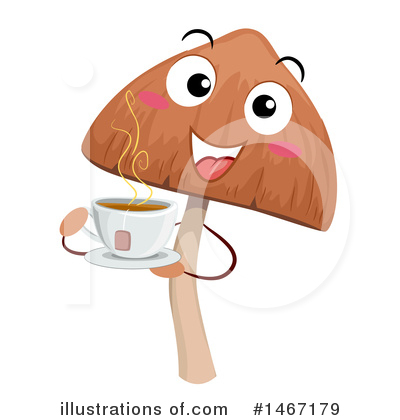 Royalty-Free (RF) Mushroom Clipart Illustration by BNP Design Studio - Stock Sample #1467179