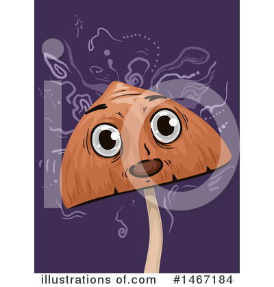 Mushrooms Clipart #1467184 by BNP Design Studio