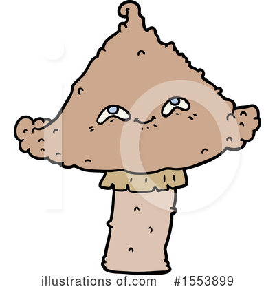 Royalty-Free (RF) Mushroom Clipart Illustration by lineartestpilot - Stock Sample #1553899