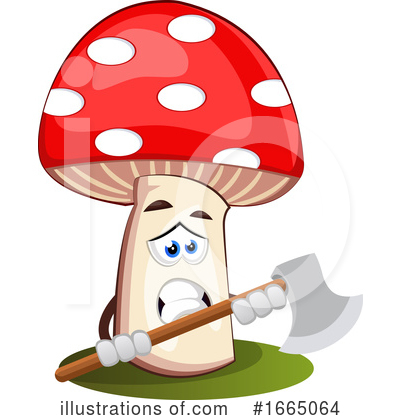 Royalty-Free (RF) Mushroom Clipart Illustration by Morphart Creations - Stock Sample #1665064