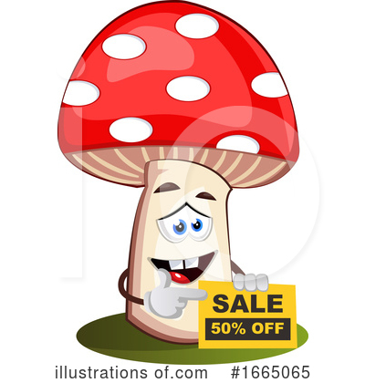 Royalty-Free (RF) Mushroom Clipart Illustration by Morphart Creations - Stock Sample #1665065