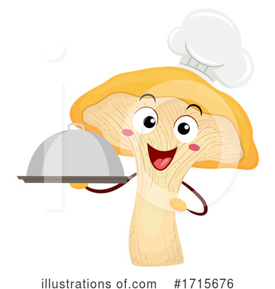 Royalty-Free (RF) Mushroom Clipart Illustration by BNP Design Studio - Stock Sample #1715676