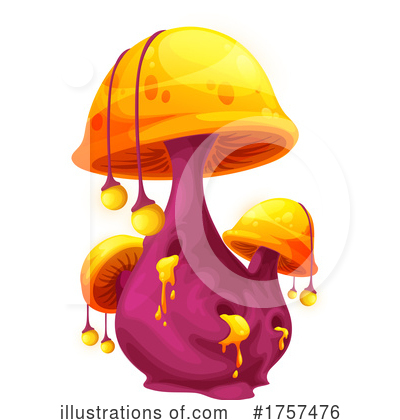 Royalty-Free (RF) Mushroom Clipart Illustration by Vector Tradition SM - Stock Sample #1757476