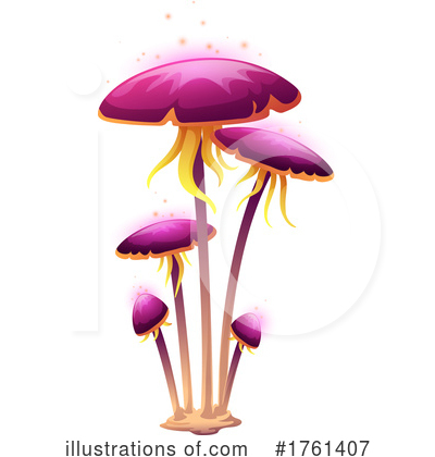 Royalty-Free (RF) Mushroom Clipart Illustration by Vector Tradition SM - Stock Sample #1761407