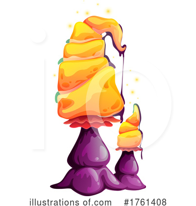 Royalty-Free (RF) Mushroom Clipart Illustration by Vector Tradition SM - Stock Sample #1761408