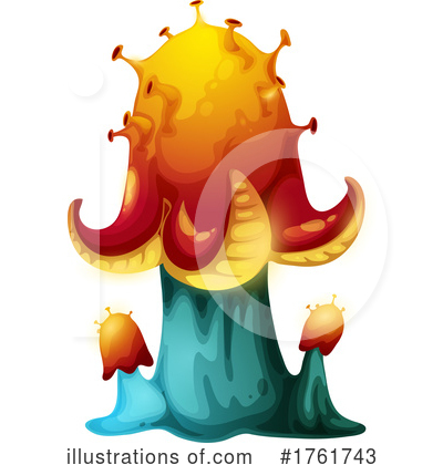 Royalty-Free (RF) Mushroom Clipart Illustration by Vector Tradition SM - Stock Sample #1761743