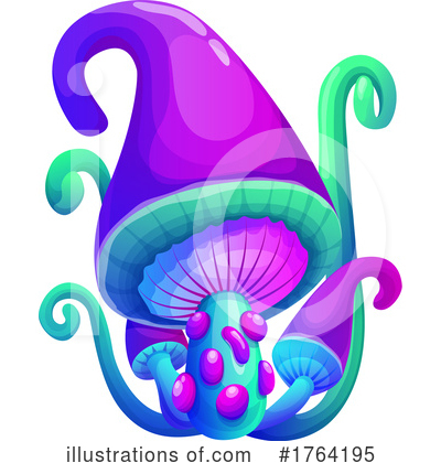 Mushroom Clipart #1764195 by Vector Tradition SM