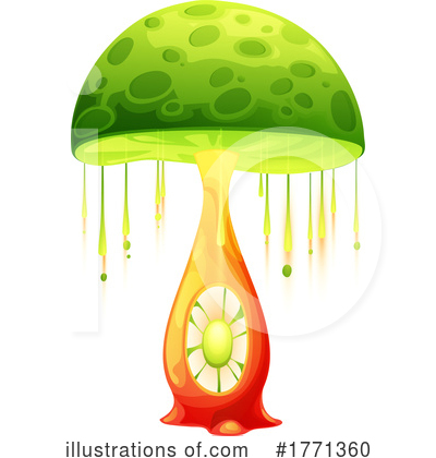 Mushroom Clipart #1771360 by Vector Tradition SM