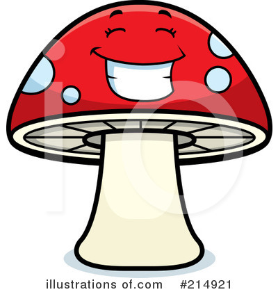 Royalty-Free (RF) Mushroom Clipart Illustration by Cory Thoman - Stock Sample #214921