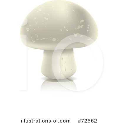 Royalty-Free (RF) Mushroom Clipart Illustration by cidepix - Stock Sample #72562