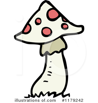 Royalty-Free (RF) Mushrooms Clipart Illustration by lineartestpilot - Stock Sample #1179242