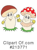 Mushrooms Clipart #213771 by visekart