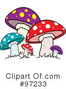Mushrooms Clipart #97233 by Pams Clipart