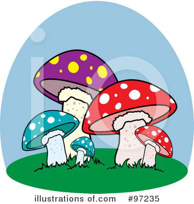Mushrooms Clipart #97235 by Pams Clipart