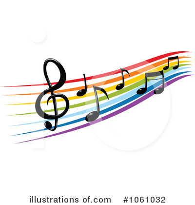 Rainbow Clipart #1061032 by Vector Tradition SM