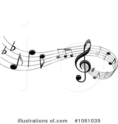 Royalty-Free (RF) Music Clipart Illustration by Vector Tradition SM - Stock Sample #1061039