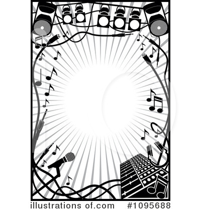 Royalty-Free (RF) Music Clipart Illustration by Frisko - Stock Sample #1095688