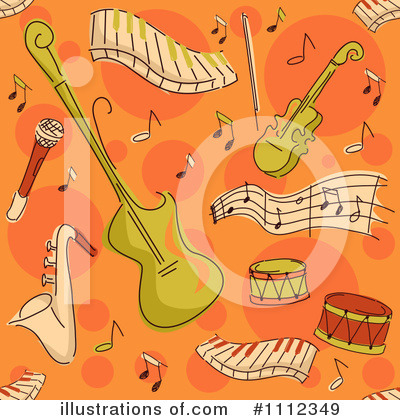 Royalty-Free (RF) Music Clipart Illustration by BNP Design Studio - Stock Sample #1112349