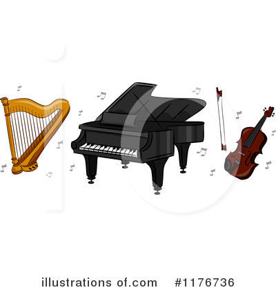 Royalty-Free (RF) Music Clipart Illustration by BNP Design Studio - Stock Sample #1176736