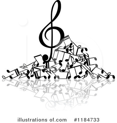 Royalty-Free (RF) Music Clipart Illustration by Vector Tradition SM - Stock Sample #1184733